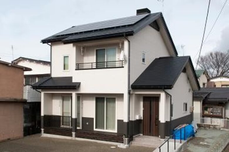 福島県会津若松市蚕養町 アトリエスペースのあるゼロエネ仕様の家