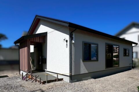 【完成】一人暮らしのゆとりある平屋
