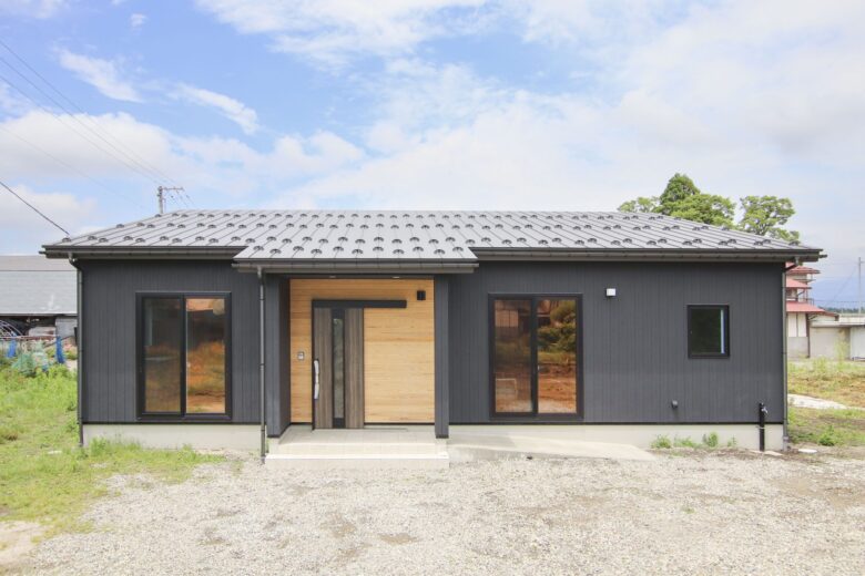 二世帯で住む平屋